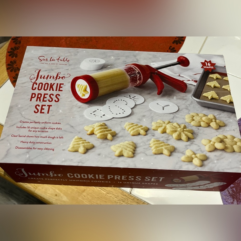 New Sur La Table Jumbo Cookie Press